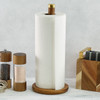 Acacia Paper Towel Holder