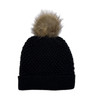 Midnight Bubble Knit Pom Beanie Midnight Bubble Knit Pom Beanie