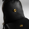Sharla Sling Bag- Midnight - Vegan Leather - Stamped