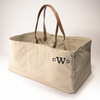 Stone XL Canvas Market Tote - Embroidered