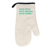 Good Times Natural/Black Oven Mitt Good Times Natural/Black Oven Mitt