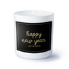 Happy New Year Script Candle - Personalized