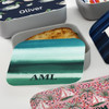 Seaside Stripes RPET Sandwich Box - Personalized