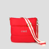 Cherry Puffy Lenox Saddlebag - Embroidered