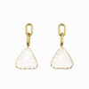 Links Over Triangle Dangle Earrings