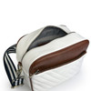 Commuter Crossbody Bag - White/Brown