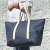 Stono Carryall Medium Zip Tote - Navy
