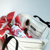 Stono Carryall Medium Zip Tote - White/Black