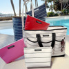 Zippy Pouch - White/Black
