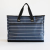 Dolly Hauler Pocket Tote - Navy/White