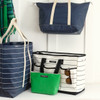 Dolly Hauler Pocket Tote - White/Black