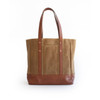 Waxed Canvas Huck Tote - Khaki