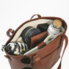 Olivia Organized Tote - Brown