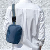 Birdie Belt Sling Bag - Ocean Blue - Embroidered