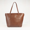 Olivia Organized Tote - Brown - Stamped