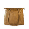 London Convertible Tote - Camel - Embroidered