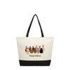 Merry Chicks Color Block Tote