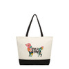 Golden Love Color Block Tote