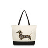 Dachshund Love Color Block Tote