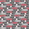 HoHo Santa Wishes Personalized Gift Wrap