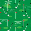 Tee Time Personalized Gift Wrap