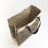 Cheetah Provisions Burlap Tote