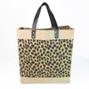 Cheetah Provisions Burlap Tote