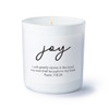 Joy Scripture Candle - Personalized