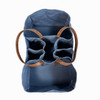 Steel Blue XL Canvas Market Tote 
