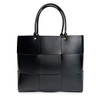 Emory Woven Tote - Black