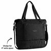 Overachiever Packable Zip Tote - Black