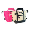 Poppy Cooler Tote - Cream/Black