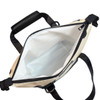 Poppy Cooler Tote - Cream/Black