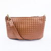 Laurel Woven Crossbody - Brown