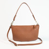 Laurel Woven Crossbody - Brown