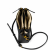 Gracie Crossbody - Black -Embroidered