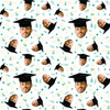 Grad Faces Photo Personalized Gift Wrap