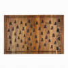 Engraved Evergreens Rectangular Board
