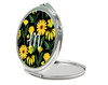 Yellow Botanical Compact Mirror Yellow Botanical Compact Mirror
