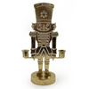 Metal Nutcracker Taper Candle Holder