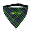 Scotts Plaid Pet Bandana Collar