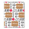 Tis the Season-Tan Personalized Gift Wrap
