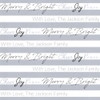 Watercolor Ribbons Personalized Gift Wrap