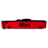Red/Black Paw Prints Pet Collar