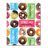 Donut Open Birthday Personalized Gift Wrap