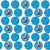Volleyball Monogram Gift Wrap Volleyball Monogram Gift Wrap