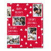 Snowfall Overlay Personalized Gift Wrap