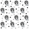 Cheer Monogram Gift Wrap
