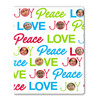 Peace Love Joy Personalized Gift Wrap