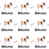 Watercolor Fox Terrier Personalized Gift Wrap